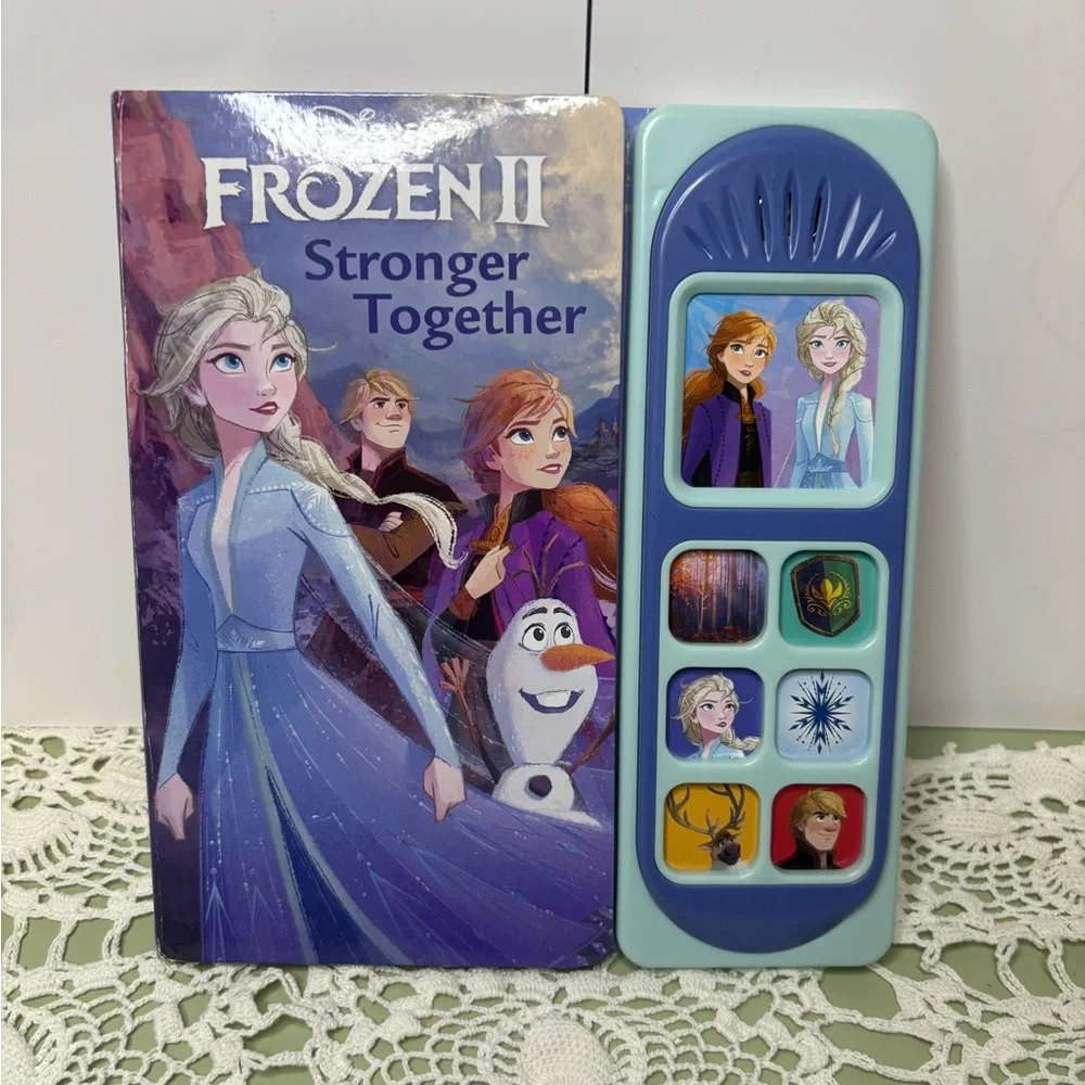 Disney‎ Frozen II Sound Book - Purple and Blue